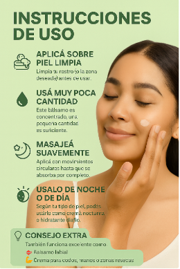 💥Nutrición real para tu piel   🍯Bálsamo natural con sebo de res y miel cruda