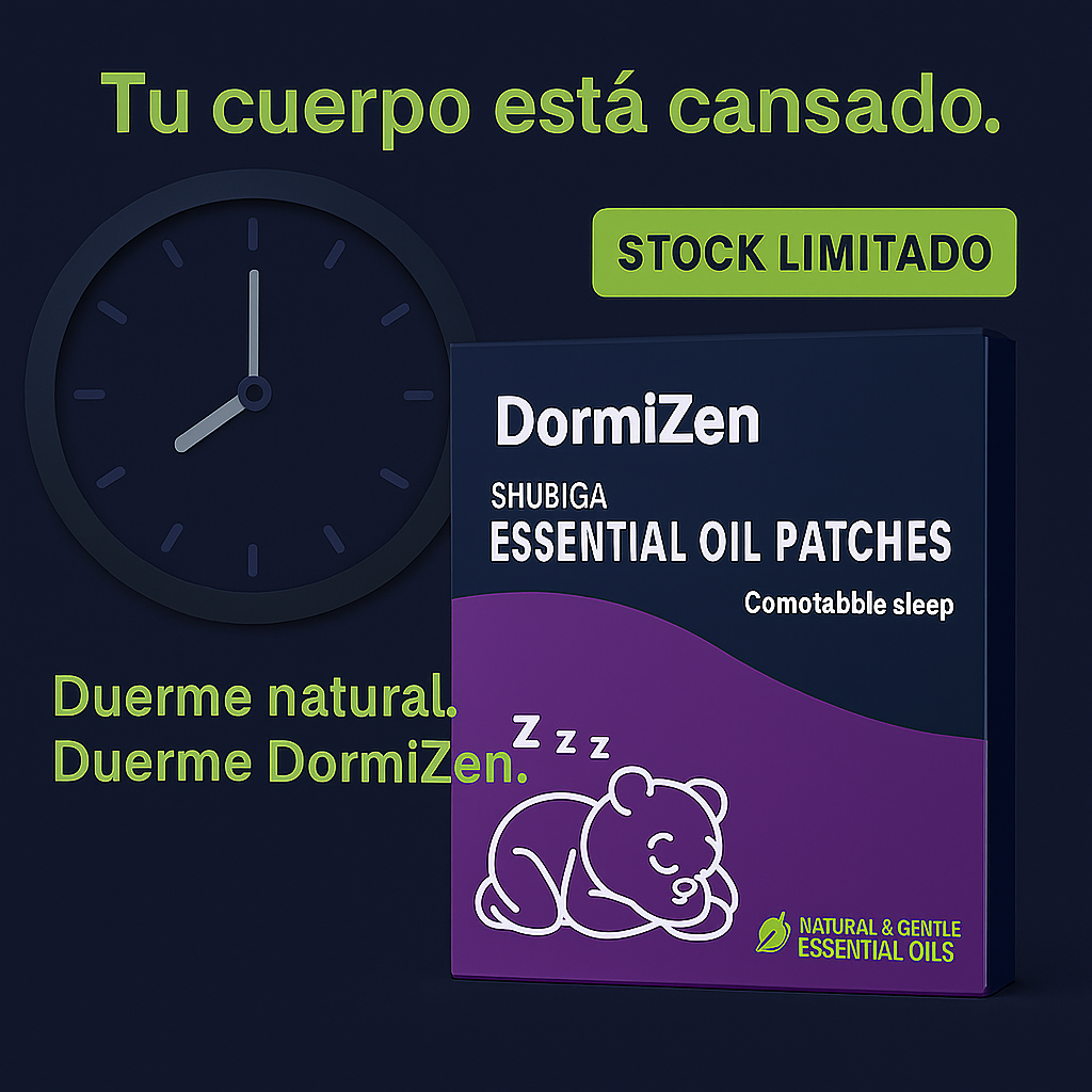 💤 ¿Tu mente no se apaga por las noches?🌙✨ DormiZen – Parches para Dormir- ENVIOS GRATIS