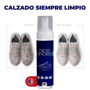 LIMPIADOR ZAPATOS NICE SHOES + ENVIO GRATIS