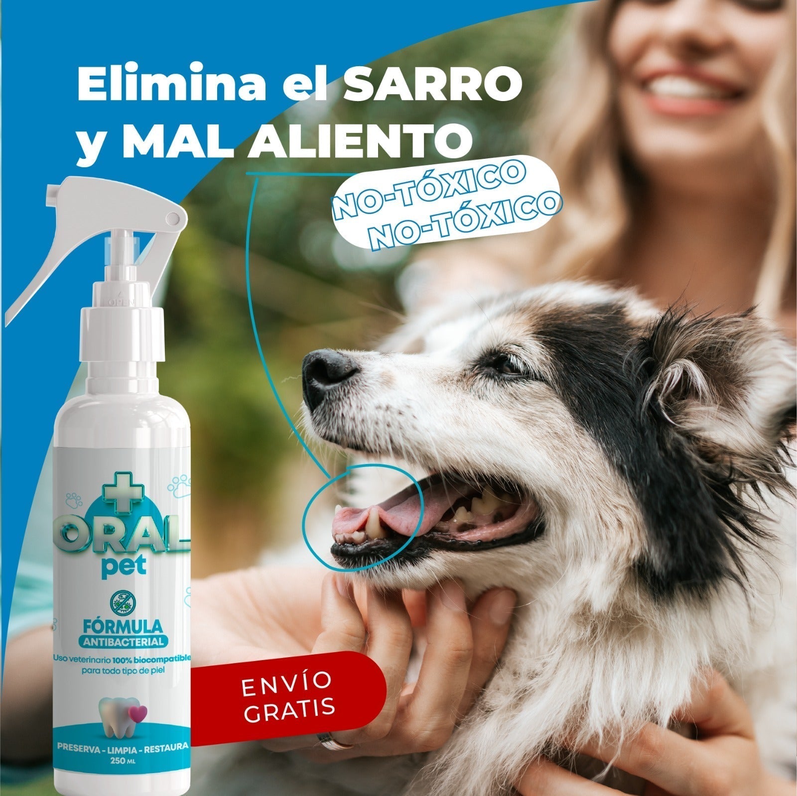 OralPet™ Dile Adiós Al Sarro - Limpieza bucal para mascotas con envío gratis 🎁