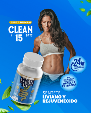 Clean15™ Limpieza Completa Estomacal en 15 días - SuperHuman™ PG