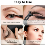 5 Pares de Pestañas Magnéticas Mixtas + 1 Delineador Líquido  ¡ENVíO GRATIS!!!